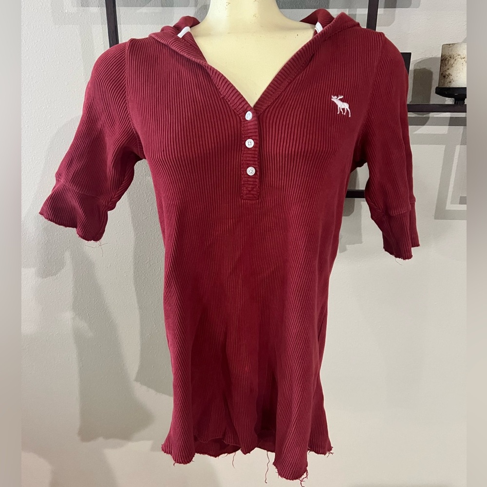 Vintage Y2K Abercrombie and Fitch short sleeve sweater